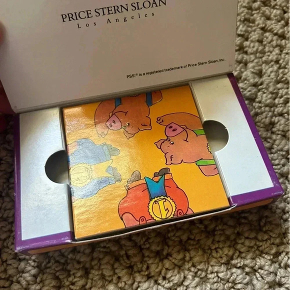 Vintage 1989 Crazy Pig puzzle game! In perfect condition. Critical thinking! - Picture 2 of 4